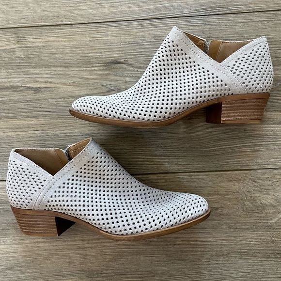 Luck Brand Bayley Perforated Ankle Booties - Picture 2 of 6